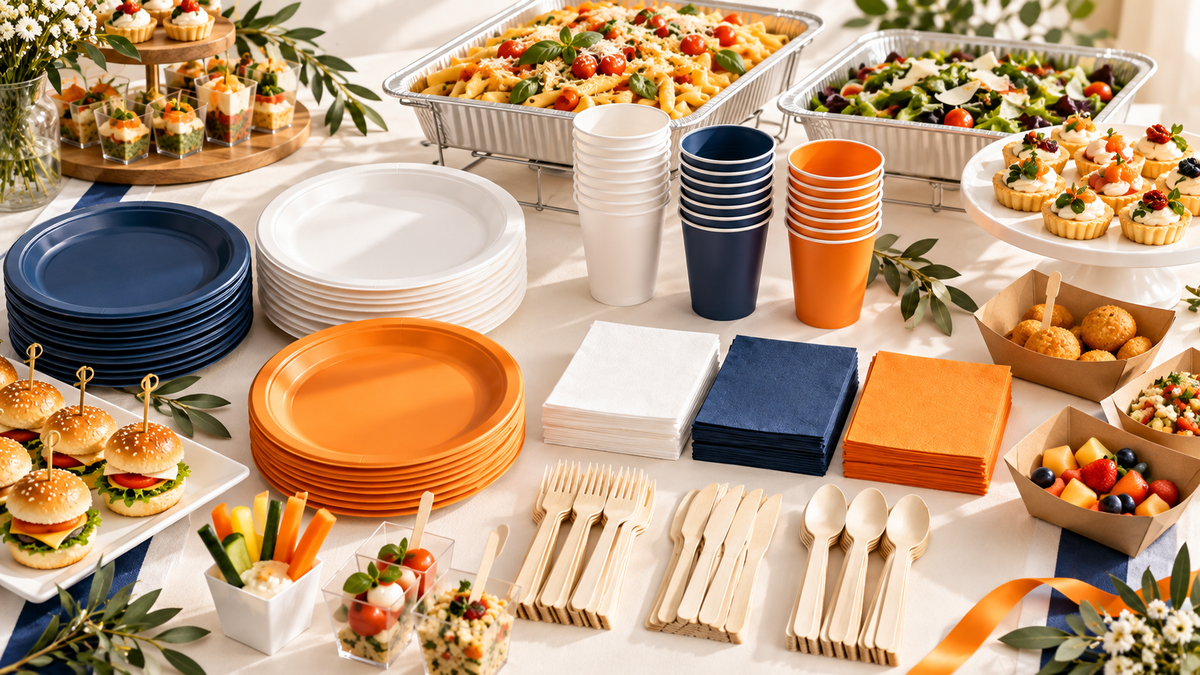 Come organizzare un buffet: checklist di prodotti per catering, feste ed eventi