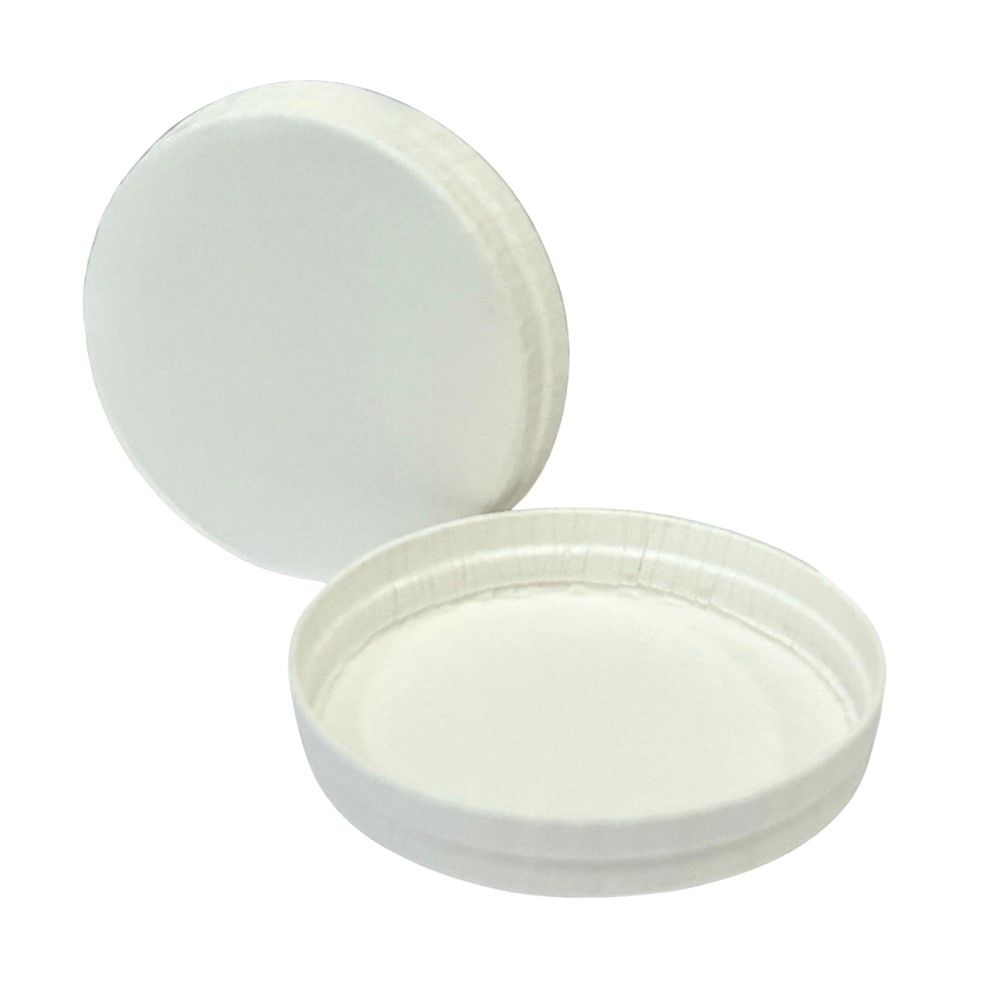 50 pezzi Coperchi in carta colore BIANCO per bicchiere caffè 2.5 OZ
