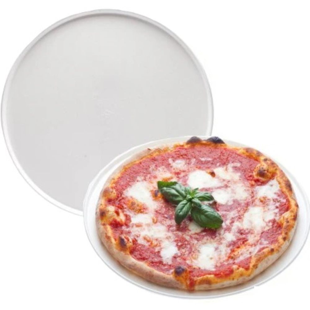 20 Piatti PIZZA da 33 cm in polpa di cellulosa BIOCOMPOSTABILI