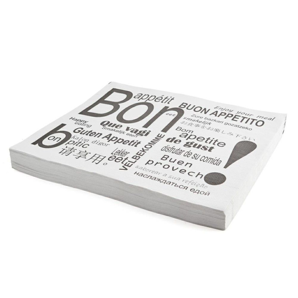 250 Tovagliette Sottopiatti BON APPETIT in Carta GOFFRATA 33x40 cm