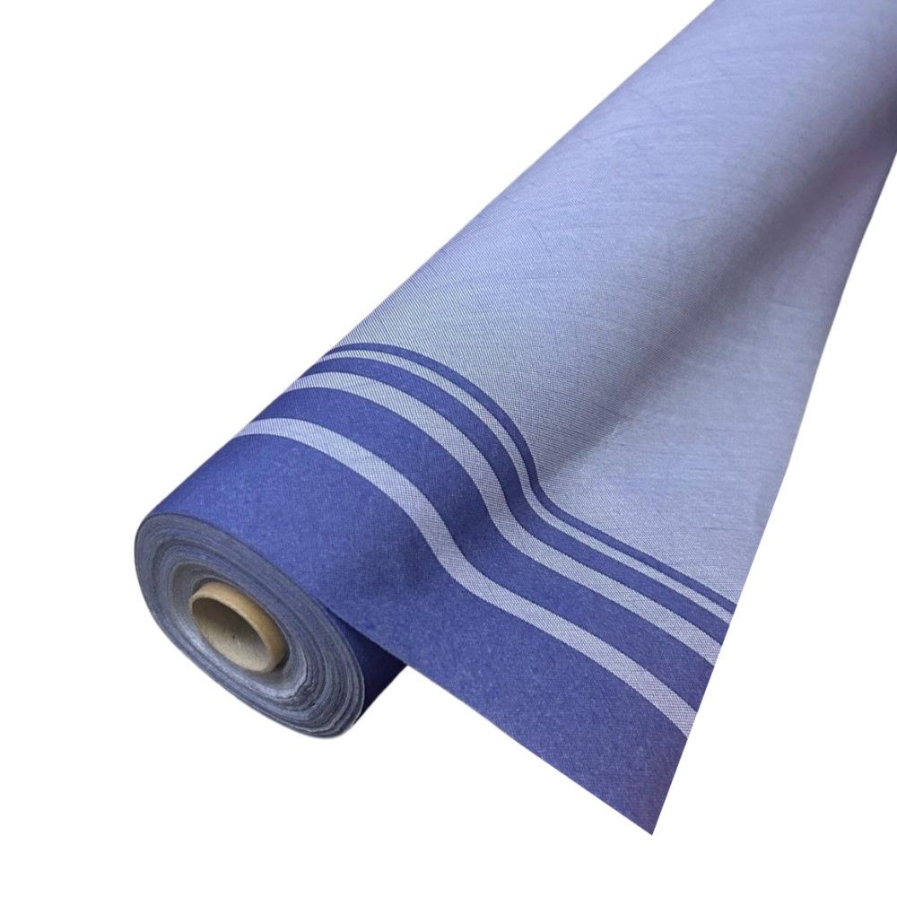 Tovaglia a Rotolo in AIRLAID 25 metri x 120 cm JERSEY BLU