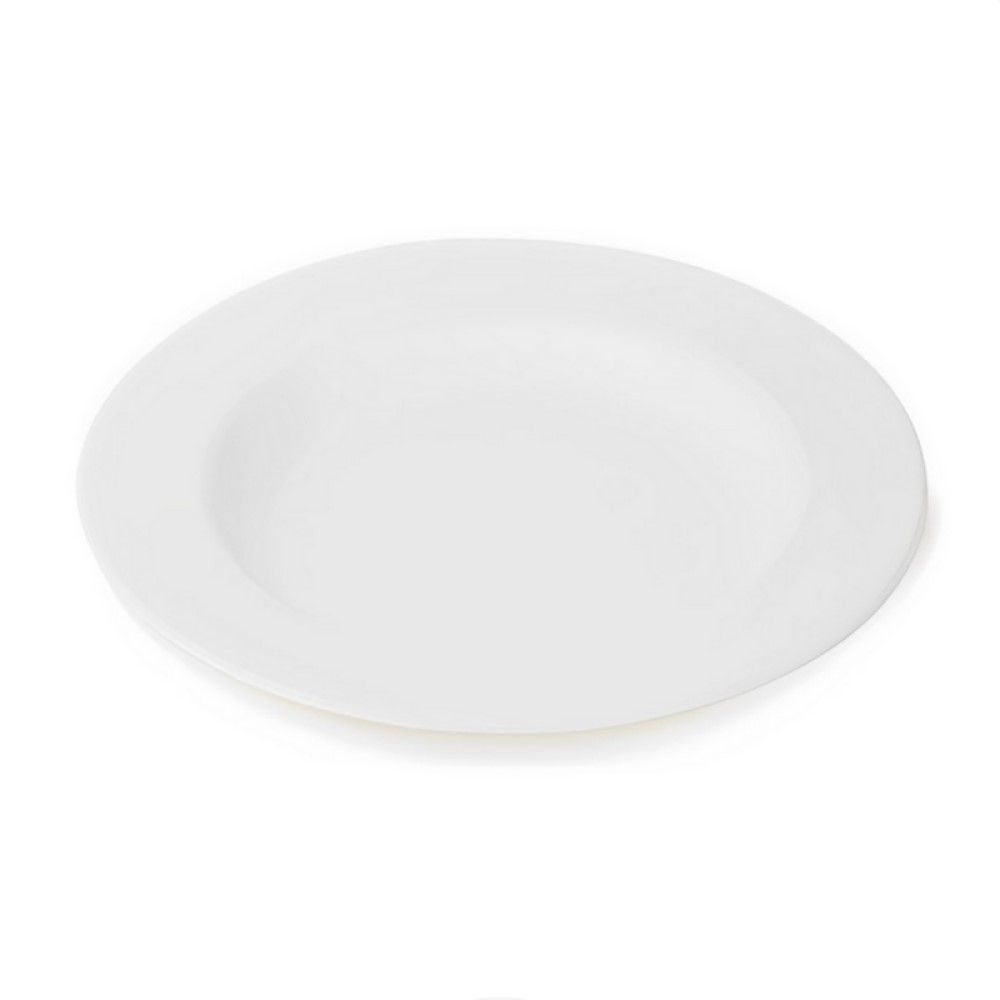 50 Piatti Piani GOURMET Lusso Compostabili in Bagassa da 25.5 cm