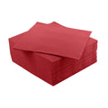 40 Tovaglioli punta a punta in carta 2 veli 38x38 cm colore ROSSO