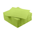 40 Tovaglioli punta a punta in carta 2 veli 38x38 cm colore VERDE ANICE