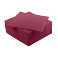 40 Tovaglioli punta a punta in carta 2 veli 38x38 cm colore BORDEAUX