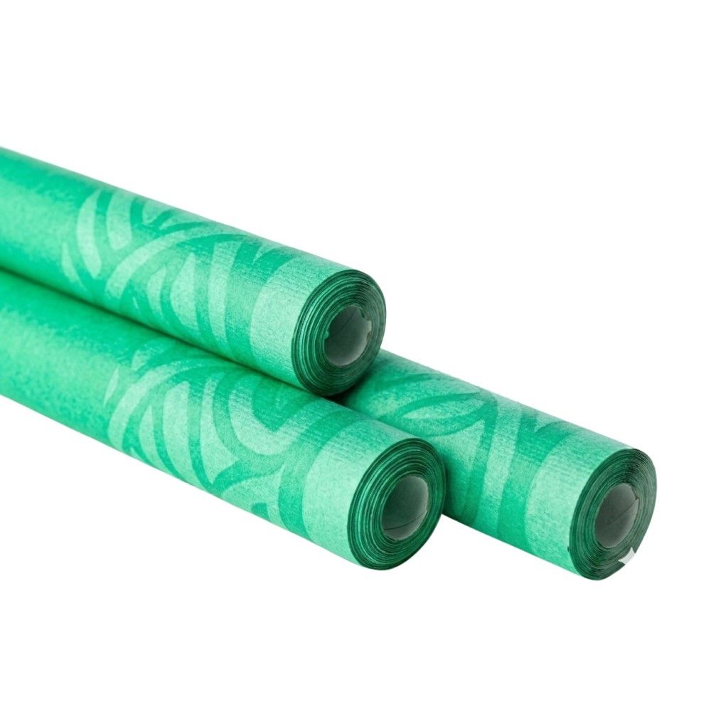 Tovaglia in carta Goffrata Linea TEX rotolo da 1.18x5 mt VERDE SMERALDO