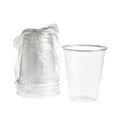 Bicchiere Plastica Trasparente Imbustato Singolarmente - 200 ml