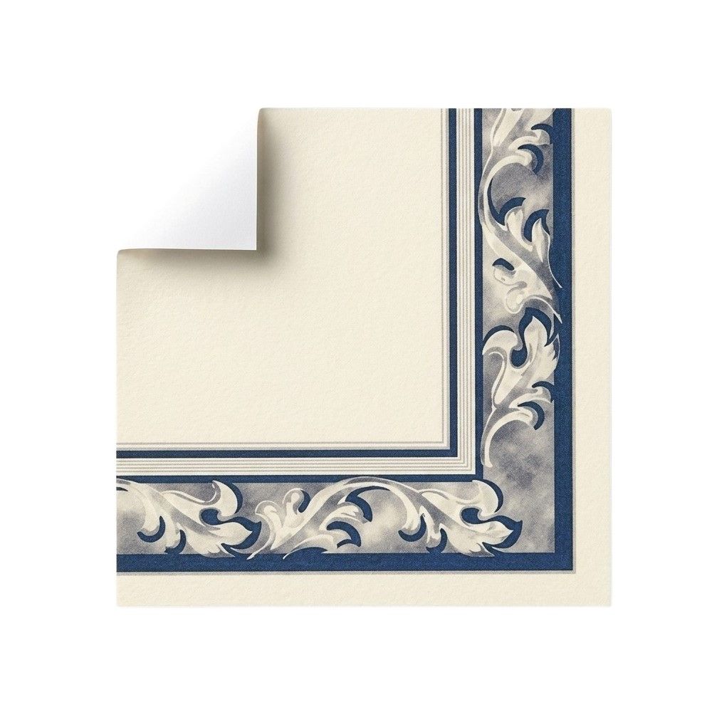 50 Tovaglioli DRY in AIRLAID 40x40 cm ACANTO BLU