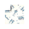 50 Tovaglioli DRY in AIRLAID 40x40 cm MARINAI BLU