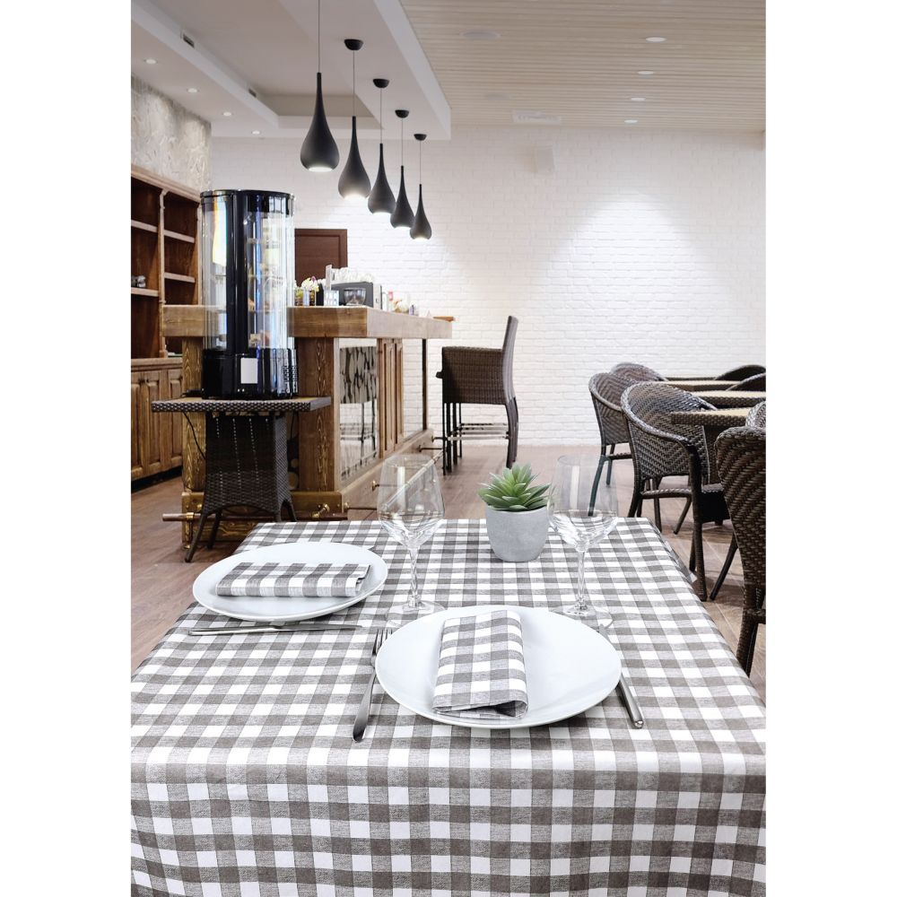 50 Tovaglioli DRY in AIRLAID 40x40 cm SOFT QUADRO VERDE