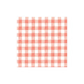 50 Tovaglioli DRY in AIRLAID 40x40 cm SOFT QUADRO ROSSO