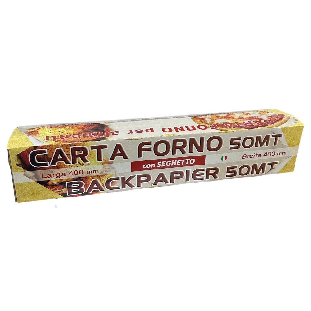 COGEPACK Rotolo Carta forno Professionale da 40 cm x 50 metri