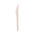 50 COLTELLI in CPLA Compostabili e Biodegradabili colore Bianco