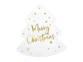 Confezione 20 pz Tovaglioli carta ALBERO DI NATALE MERRY CHRISTMAS