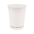 50 Bicchieri in Carta colore BIANCO riciclabili ecologici - 350 ml