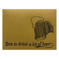 200 Tovagliette Sottopiatti BOCCALE BIRRA in Carta PAGLIA 30x40 cm
