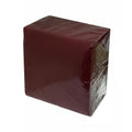 100 Tovaglioli Aperitivo in carta 2 veli 24x24 cm colore BORDEAUX
