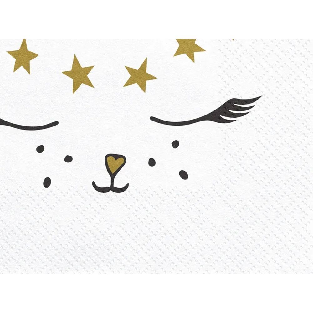 20 PEZZI Tovaglioli Tovagliolo carta CON GATTO MEOW per feste e party