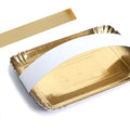 Strisce Cartone ORO per vassoi Pasticceria 4x70 cm Confezione da 10 KG