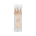100 Forchettine Finger Food in Legno di Betulla da 8 cm Imbustate