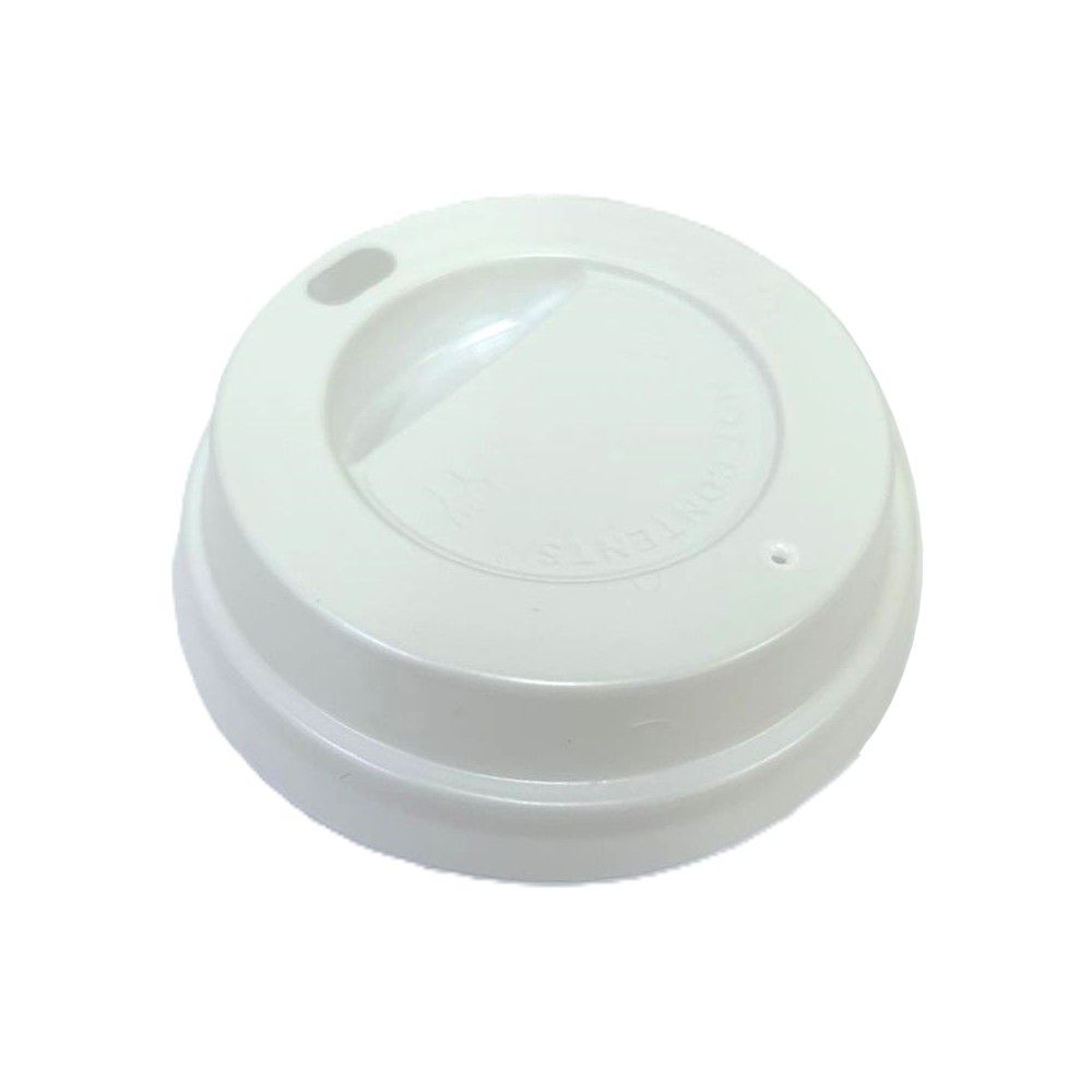 100 COPERCHI con beccuccio in polistirene per bicchiere da 200 ml BIOC7