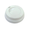 100 COPERCHI con beccuccio in polistirene per bicchiere da 200 ml BIOC7